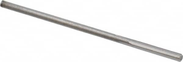 Hertel - #52 Solid Carbide 4 Flute Chucking Reamer - Straight Flute, Straight Shank, 3/8" Flute Length, 1-1/2" OAL - Americas Industrial Supply