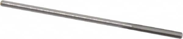 Hertel - #53 Solid Carbide 4 Flute Chucking Reamer - Straight Flute, Straight Shank, 3/8" Flute Length, 1-1/2" OAL - Americas Industrial Supply