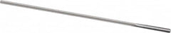 Hertel - #60 Solid Carbide 4 Flute Chucking Reamer - Straight Flute, Straight Shank, 1/4" Flute Length, 1-1/2" OAL - Americas Industrial Supply