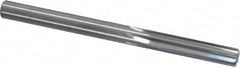 Hertel - Letter F Solid Carbide 6 Flute Chucking Reamer - Straight Flute, Straight Shank, 1-1/8" Flute Length, 3-1/4" OAL - Americas Industrial Supply