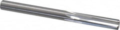 Hertel - Letter J Solid Carbide 6 Flute Chucking Reamer - Straight Flute, Straight Shank, 1-1/8" Flute Length, 3-1/4" OAL - Americas Industrial Supply