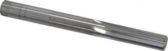 Hertel - Letter O Solid Carbide 6 Flute Chucking Reamer - Straight Flute, Straight Shank, 1-1/8" Flute Length, 3-1/4" OAL - Americas Industrial Supply