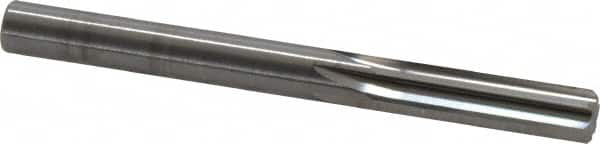 Hertel - Letter P Solid Carbide 6 Flute Chucking Reamer - Straight Flute, Straight Shank, 1-1/4" Flute Length, 3-1/2" OAL - Americas Industrial Supply