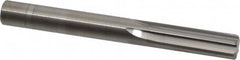 Hertel - Letter V Solid Carbide 6 Flute Chucking Reamer - Straight Flute, Straight Shank, 1-1/4" Flute Length, 3-1/2" OAL - Americas Industrial Supply