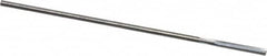 Hertel - 1mm Solid Carbide 4 Flute Chucking Reamer - Straight Flute, Straight Shank, 1/4" Flute Length, 1-1/2" OAL - Americas Industrial Supply