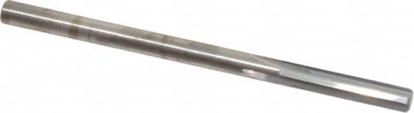 Hertel - 4mm Solid Carbide 4 Flute Chucking Reamer - Straight Flute, Straight Shank, 3/4" Flute Length, 2-1/2" OAL - Americas Industrial Supply