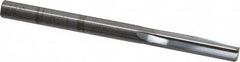 Hertel - 6mm Solid Carbide 4 Flute Chucking Reamer - Straight Flute, Straight Shank, 1" Flute Length, 3" OAL - Americas Industrial Supply