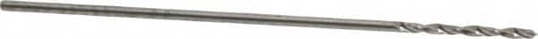 Hertel - #70 118° Solid Carbide Jobber Drill - Bright Finish, Right Hand Cut, Spiral Flute, Straight Shank, 1" OAL, Standard Point - Americas Industrial Supply
