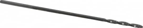 Hertel - #68 118° Solid Carbide Jobber Drill - Bright Finish, Right Hand Cut, Spiral Flute, Straight Shank, 1-1/8" OAL, Standard Point - Americas Industrial Supply