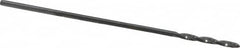 Hertel - #68 118° Solid Carbide Jobber Drill - Bright Finish, Right Hand Cut, Spiral Flute, Straight Shank, 1-1/8" OAL, Standard Point - Americas Industrial Supply
