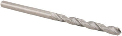 Hertel - 1/8" 118° Solid Carbide Jobber Drill - Bright Finish, Right Hand Cut, Spiral Flute, Straight Shank, 2-1/4" OAL, Standard Point - Americas Industrial Supply