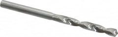 Hertel - #20 118° Solid Carbide Jobber Drill - Bright Finish, Right Hand Cut, Spiral Flute, Straight Shank, 2-1/2" OAL, Standard Point - Americas Industrial Supply