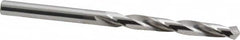 Hertel - #17 118° Solid Carbide Jobber Drill - Bright Finish, Right Hand Cut, Spiral Flute, Straight Shank, 2-3/4" OAL, Standard Point - Americas Industrial Supply