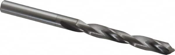Hertel - Letter A 118° Solid Carbide Jobber Drill - Bright Finish, Right Hand Cut, Spiral Flute, Straight Shank, 3-1/4" OAL, Standard Point - Americas Industrial Supply