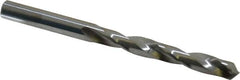 Hertel - Letter D 118° Solid Carbide Jobber Drill - Bright Finish, Right Hand Cut, Spiral Flute, Straight Shank, 3-1/4" OAL, Standard Point - Americas Industrial Supply