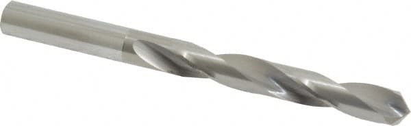 Hertel - Letter O 118° Solid Carbide Jobber Drill - Bright Finish, Right Hand Cut, Spiral Flute, Straight Shank, 3-3/4" OAL, Standard Point - Americas Industrial Supply