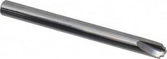 Hertel - 1/32" Radius, 3/16" Mill Diam, 3 Flute Solid Carbide Corner Rounding End Mill - Single End, Uncoated, 1/8" Tip Diam, 2" OAL, 3/16" Shank Diam - Americas Industrial Supply