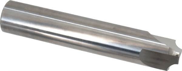 Hertel - 3/16" Radius, 3/4" Mill Diam, 3 Flute Solid Carbide Corner Rounding End Mill - Single End, Uncoated, 3/8" Tip Diam, 4" OAL, 3/4" Shank Diam - Americas Industrial Supply