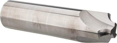 Hertel - 1/4" Radius, 1" Mill Diam, 3 Flute Solid Carbide Corner Rounding End Mill - Single End, Uncoated, 1/2" Tip Diam, 4" OAL, 1" Shank Diam - Americas Industrial Supply