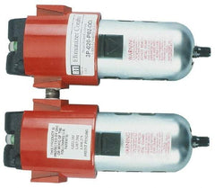 RTI Eliminizer - 1/2" 90 SCFM Air Dryer/Filter Unit - Polycarbonate, 11" Wide x 15-1/2" High - Americas Industrial Supply