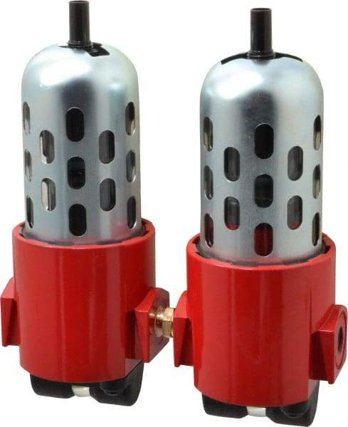 RTI Eliminizer - 1/4" 20 SCFM Air Dryer/Filter Unit - Polycarbonate, 6-1/2" Wide x 7-1/2" High - Americas Industrial Supply