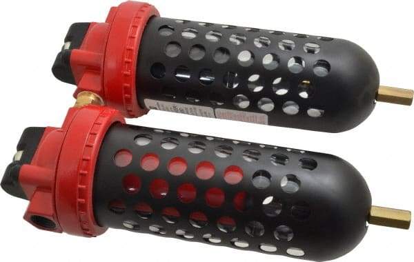 RTI Eliminizer - 1/2" 60 SCFM Air Dryer/Filter Unit - Polycarbonate, 8-1/2" Wide x 11-1/2" High - Americas Industrial Supply