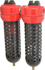 RTI Eliminizer - 3/4" 90 SCFM Air Dryer/Filter Unit - Polycarbonate, 11" Wide x 15-1/2" High - Americas Industrial Supply