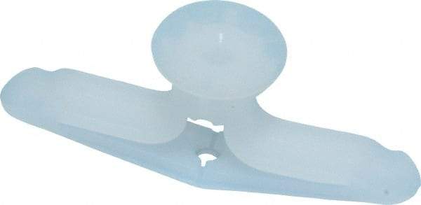 Toggler - #6 to 14 Screw, 5/16" Diam, 1-1/4" Long, 3/8 to 1/2" Thick, Plastic Toggle Drywall & Hollow Wall Anchor - 5/16" Drill, Plastic, Use in Drywall - Americas Industrial Supply