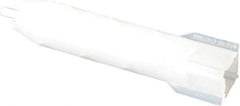 Toggler - 3/8" Diam, 3/8" Drill, 1-7/8" OAL, 1-1/8" Min Embedment Plug Concrete Anchor - Plastic, Flat Head - Americas Industrial Supply