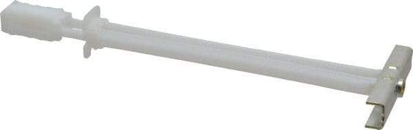 Toggler - 1/4" Screw, 6-1/4" Long, 3/8 to 3-5/8" Thick, Toggle Bolt Drywall & Hollow Wall Anchor - 1/4 - 20" Thread, 1/2" Drill, Zinc Plated, Steel, Grade 1010, Use in Drywall - Americas Industrial Supply