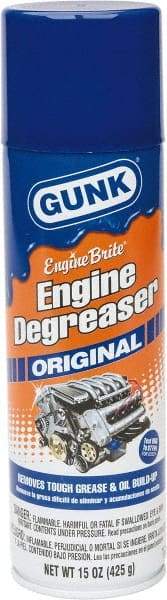 Gunk - Engine Cleaner/Degreaser - 15 oz Aerosol Can - Americas Industrial Supply