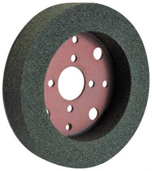 Norton - 14" Diam x 5" Hole x 1" Thick, K Hardness, 46 Grit Surface Grinding Wheel - Aluminum Oxide, Type 1, Coarse Grade, 1,800 Max RPM, Vitrified Bond, No Recess - Americas Industrial Supply