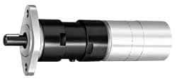 Ingersoll-Rand - 0.64 - 0.79 hp Reversible Air Actuated Motor - 44:1 Gear Ratio, 232 Max RPM, 1" Shaft Length, 9.2" OAL - Americas Industrial Supply