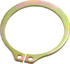 Rotor Clip - 13/16" Shaft Diam, 0.762" Groove Diam, Spring Steel External SH Style Retaining Ring - Americas Industrial Supply