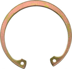 Rotor Clip - 0.062" Thick, Cadmium-Plated Finish, Steel Snap Internal Retaining Ring - 0.068" Groove Width, 0.054" Groove Depth, 1.858" Groove Diam, Grade 1060-1090 - Americas Industrial Supply