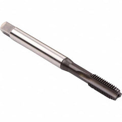 Emuge - M4x0.70 Metric 6H 3 Flute TiCN Finish Cobalt Machine Tap - Americas Industrial Supply