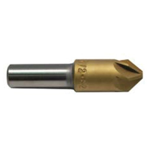 3/8 HSS 6FL Csink,90 Deg,TiN Coated Alternate Manufacture # 79132 - Americas Industrial Supply