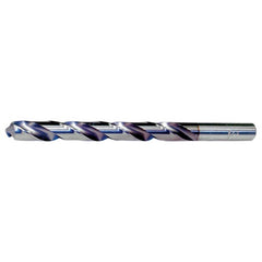 K RHS / RHC HSS 118 Degree Radial Point CLE-MAX Jobber Drill - TiCN - Exact Industrial Supply