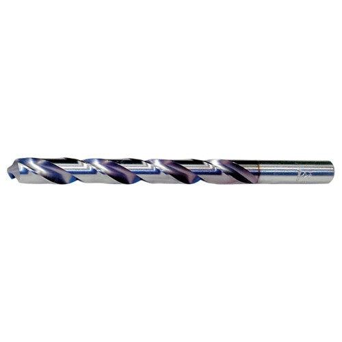 L RHS / RHC HSS 118 Degree Radial Point CLE-MAX Jobber Drill - TiCN - Exact Industrial Supply