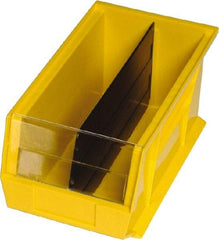 Quantum Storage - 18" Wide x 11" High, Black Bin Divider - Use with Quantum Storage Systems - QUS270CO - Americas Industrial Supply