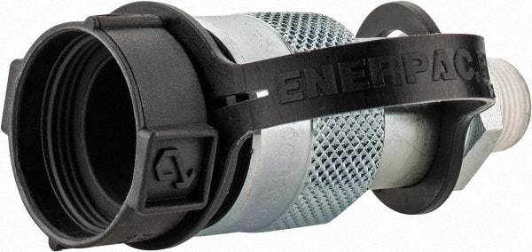 Enerpac - 3/8 NPTF Hydraulic Hose High-Flow Female Coupler - 10,000 psi - Americas Industrial Supply