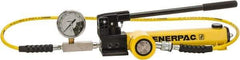 Enerpac - 20 Ton Capacity, Cylinder No. RCS-201, Manual Hydraulic Pump & Cylinder Set - Pump No. P-392 - Americas Industrial Supply