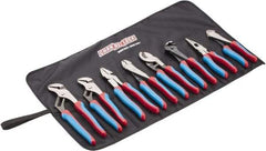 Channellock - 8 Piece Plier Set - Comes in Tool Roll - Americas Industrial Supply