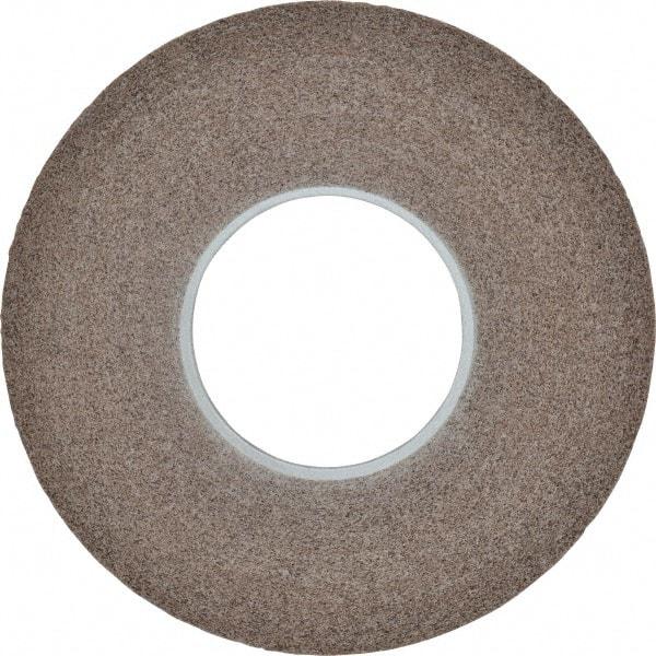 3M - 12" Diam, 1/2" Face Width, 5" Center Hole, Medium Grade, Aluminum Oxide Deburring Wheel - Convolute, Hard Density 7 Grade, 3,000 RPM - Americas Industrial Supply
