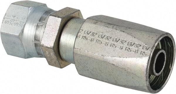 Parker - 3/4-16 Thread Hydraulic Hose Fitting - -8 Hose Size, 1/2" Hose Diam - Americas Industrial Supply