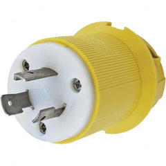 Hubbell Wiring Device-Kellems - 250V 20A NEMA L6-20P Marine Twist Lock Plug - Americas Industrial Supply