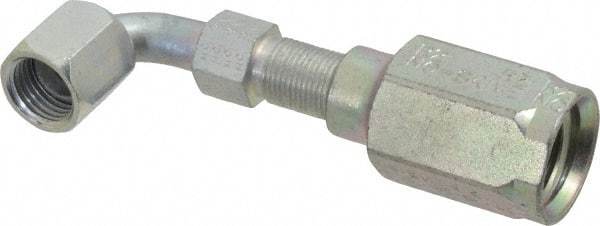 Parker - 9/16-18 Thread Hydraulic Hose Fitting - -6 Hose Size, 3/8" Hose Diam - Americas Industrial Supply