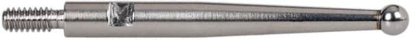 INTERAPID - 0.08" Ball Diam, Steel, Ball Test Indicator Contact Point - 13/16" Contact Point Length, Use with Brown & Sharpe 310-3, 311-3, 310-b-3, 311-bn-3, 312-3 & 312-4 INTERAPID 312 Dial Test Indicators - Americas Industrial Supply