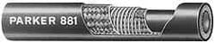 Parker - -16 Hose Size, 1" ID, 250 psi Work Pressure Hydraulic Hose - Synthetic Rubber, -40°F to 257°F - Americas Industrial Supply