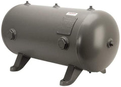 Made in USA - 20 Gallon, 200 Max psi Horizontal Tank - 1-1/2" Inlet, 33" Tank Length x 14" Tank Diam - Americas Industrial Supply